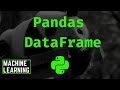 Pandas DataFrame using Python Lists ( For Beginners )