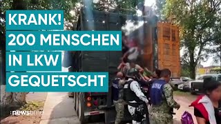 Dramatische Rettungsaktion in Mexiko: Knapp 200 Flüchtlinge aus LKW befreit