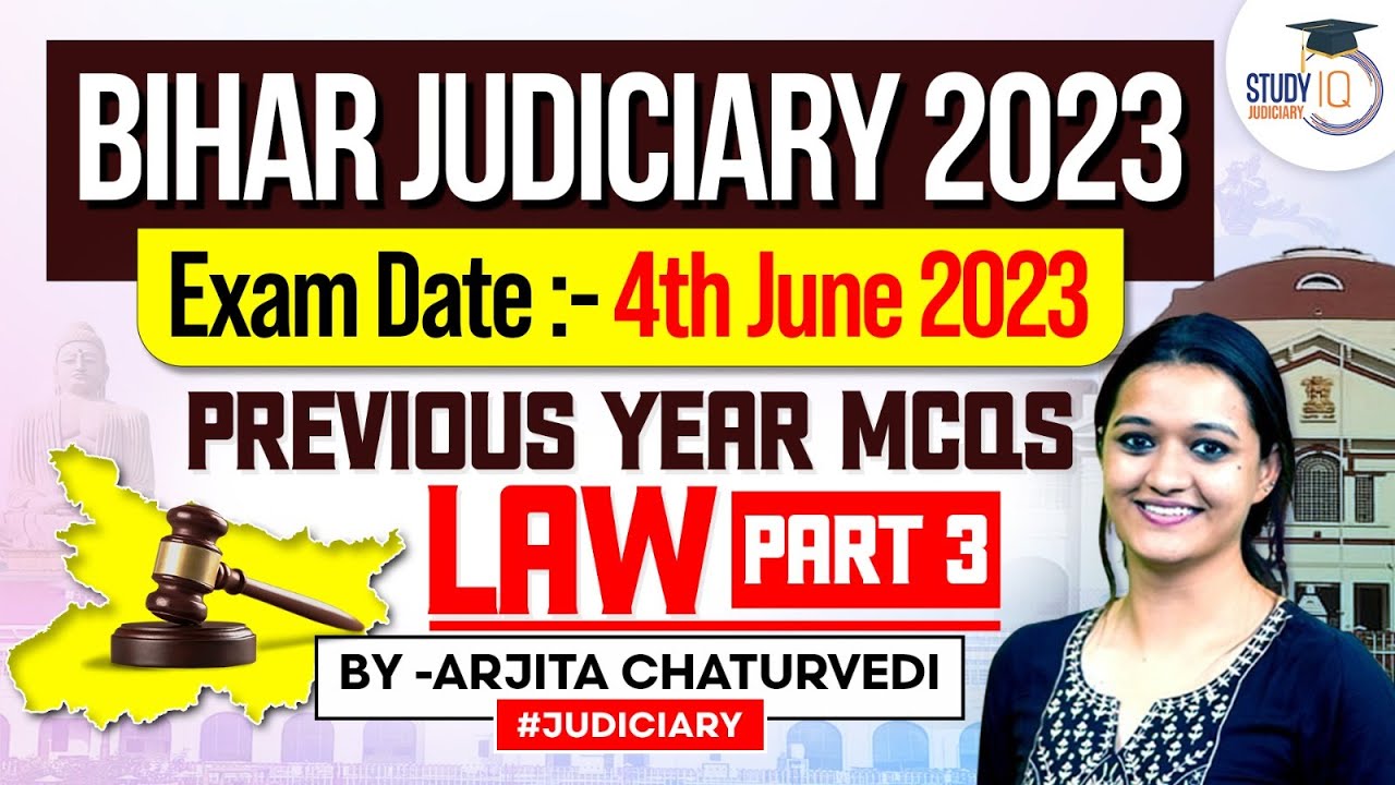 Bihar Judiciary Prelims Question Paper | Bihar Judiciary Prelims Paper ...