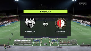 FIFA 22 | KAS Eupen vs Feyenoord - Friendly | Gameplay