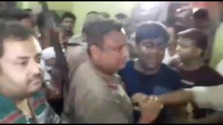 TMC-Congress clash at Baharampur municipality office