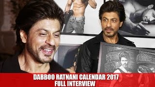 Raees - Shahrukh khan Full Interview | Dabboo Ratnani 2017 Calendar Launch