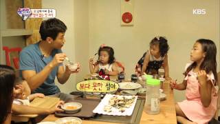 [Kbs world] 슈퍼맨이 돌아왔다 - 대박이, 이유식 늦어도 OK '아기보살'.20150816