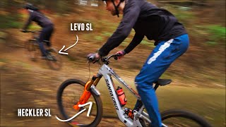 Battle of the lightweight E-Bikes! Heckler SL vs Levo SL battery test