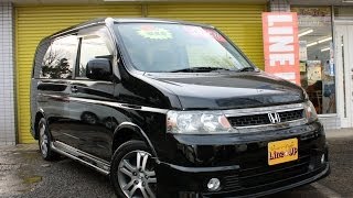 【ステップワゴン中古車　動画】スパーダ24Ｔ　パワースライド　ＨＤＤナビ　Ｂカメラ　1年全国保証付　埼玉県川越市