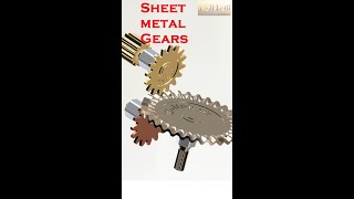 Sheet metal gears #shorts