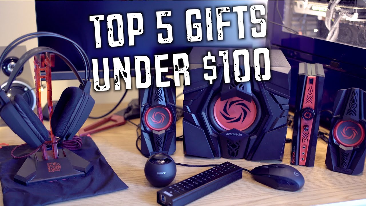 Top 5 Holiday Tech & PC Gifts Under $100! - YouTube