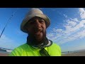 pompano shad and a windy day at shipwreck viralvideo beach fishing