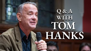 Actor & writer Tom Hanks talks about playing real people & the importance of a film's score