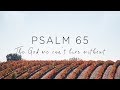 Psalm 65: The God We Can't Live Without