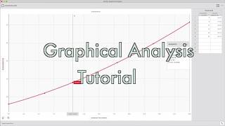 Vernier Graphical Analysis Tutorial