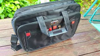 Мужской офисный портфель сумка на плечо / Mens office briefcase shoulder bag