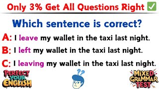 English Grammar Expert Test: Only 3% Get All Questions Right ✅