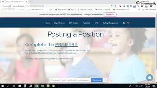 How to use the JCPS HR Website