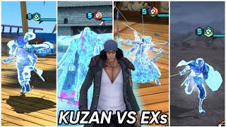 5 Minutes of Kuzan ( Aokiji ) VS EX characters in OPBR!