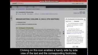 LexisLibrary - Getting The Most From A Document