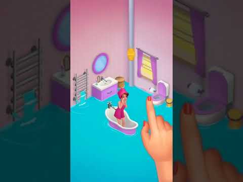 Anuncios de juegos de Gardenscapes cortos '46' Error en la reparación del baño