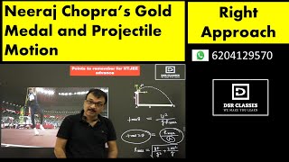 Neeraj Chopra's Gold Medal and Projectile Motion