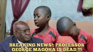 BREAKING NEWS !!! ONSONGO MOURNING FOR PROFESSOR GEORGE MAGOHA'S DEATH !!! @onsongocomedy