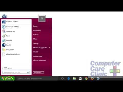 The Windows 10 Start Button - Just Like Windows 7 The Windows 10 Start Button - Just Like Windows 7