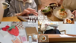 Daily vlog / Days in my life🍓🌯 / cafe / waking up early / haul / Living in Japan