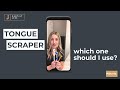 TONGUE SCRAPER: Which one should I use? Dentist reviews 3 Tongue Scrapers... #shorts