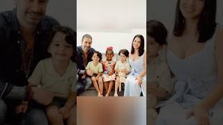 Sunny leone with her husband Daniel Weber & Three Children #Sannyleone#viral#yts