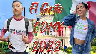 El Grito desde el ZOCALO in Mexico City in 2022 (Mexican Independence CDMX)