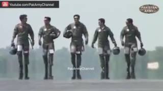 Remake of Pakistan Air Force Song Tum He Se Ae Mujahido by Alamgir 640x360