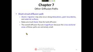 CH 5-7 Other Diffusion Paths