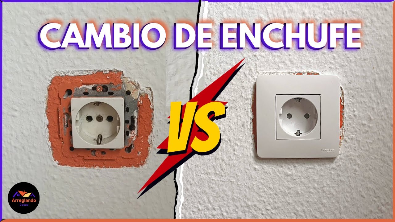 Como Cambiar Un ENCHUFE Fácil Y Sin Ayuda | Reparaciones En Casa DIY ...