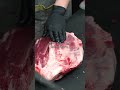 黒毛和牛のハバキを磨きました♪ asmr 肉 ＃肉磨き nikuhack