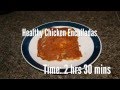 Healthy Chicken Enchiladas Recipe