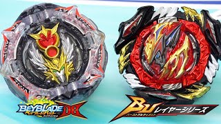 DOUBLE BURST LOCK! | Divine Belial .Nx.Ad-3 VS Greatest Raphael .Ov.HXt+' | Beyblade Burst BU \u0026 DB