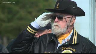 Veterans Honored in Solemn Memorial Services