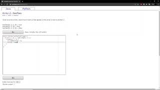 Array-2 (twoTwo) Java Tutorial || codingbat.com