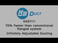 kb duct infinitely adjustable ducting instructional video