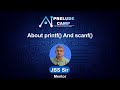 Understading printf and scanf | Mastering C from Zero! @PreludeCamp