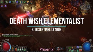 Path of Exile 3.18 Death Wish Elementalist