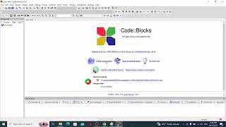 installation and hello world program using CodeBlocks