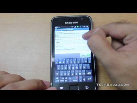 How to setup push email on Android phone for any email address How to setup push email on Android phone for any email address