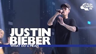 Justin Bieber - 'What Do You Mean?' (Jingle Bell Ball 2015)