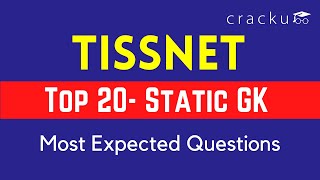 Top-20 TISSNET Static GK Questions | Most Expected