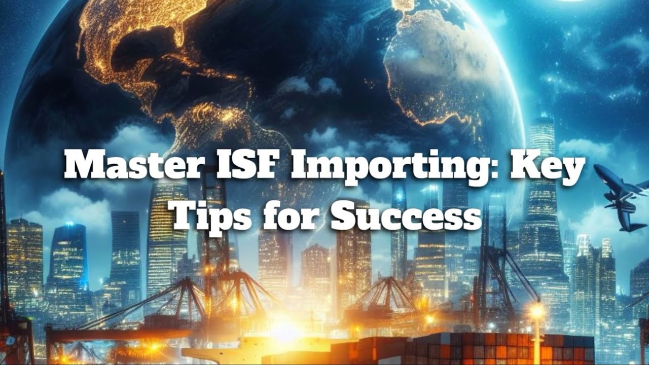 Master Isf Importing Key Tips For Success Youtube