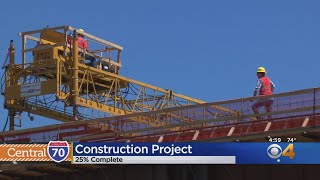 Central 70 Project 25% Complete