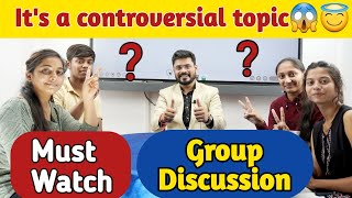 Who Can Be A Good Manager Male Or Female GD topic #Group_discussion #Persona_institute_GD