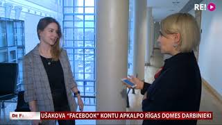 Ušakova “Facebook” kontu apkalpo Rīgas domes darbinieki