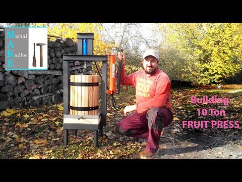 Building 10 Ton Fruit Press Building 10 Ton Fruit Press