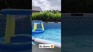 Piscina Estrutural 16015 Litros  Max+Capa+Escada+Filtro 110v ou 220v #praia #piscinas #verão #amor