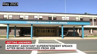 Former Amherst-Pelham School District official speaks on job dismissal and allegations